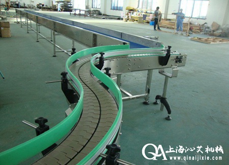 S型轉(zhuǎn)彎鏈板輸送機 S型轉(zhuǎn)彎鏈板輸送機