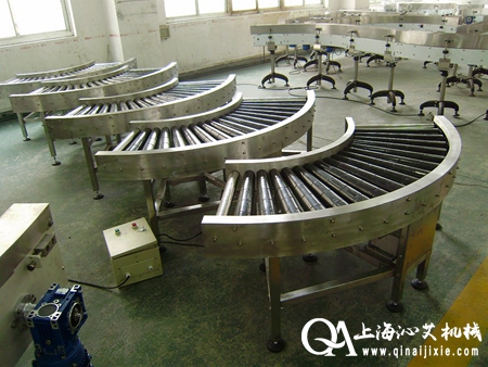 轉(zhuǎn)彎滾筒輸送機(jī) 轉(zhuǎn)彎滾筒輸送機(jī)