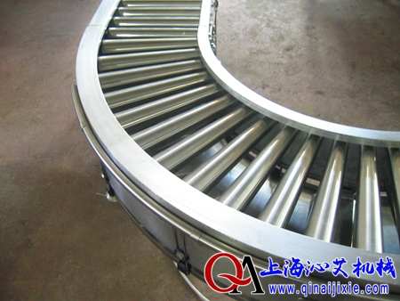 90度轉(zhuǎn)彎滾筒輸送機(jī) 90度轉(zhuǎn)彎滾筒輸送機(jī)