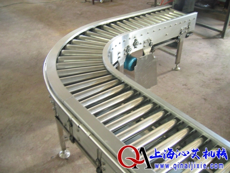 90度轉(zhuǎn)彎滾筒輸送機(jī) 90度轉(zhuǎn)彎滾筒輸送機(jī)