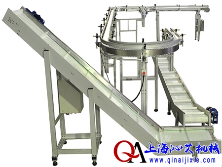 爬坡網(wǎng)帶輸送機(jī) 爬坡網(wǎng)帶輸送機(jī)